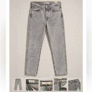 Levi's Wedgie Sz 28 women’s Stonewash Gray Straight Leg Jeans